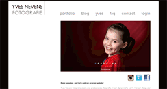 Desktop Screenshot of nevens.be